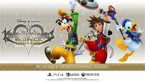 Free demos available for KINGDOM HEARTS on Nintendo.